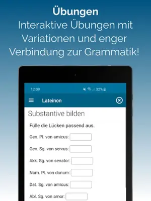 Lateinon Lateinalleskönner android App screenshot 0