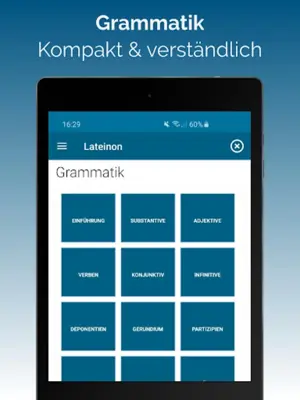 Lateinon Lateinalleskönner android App screenshot 1