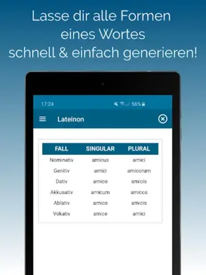 Lateinon Lateinalleskönner android App screenshot 4